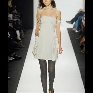 BCBG RUNWAY Y2K mini dress Roker style so precious